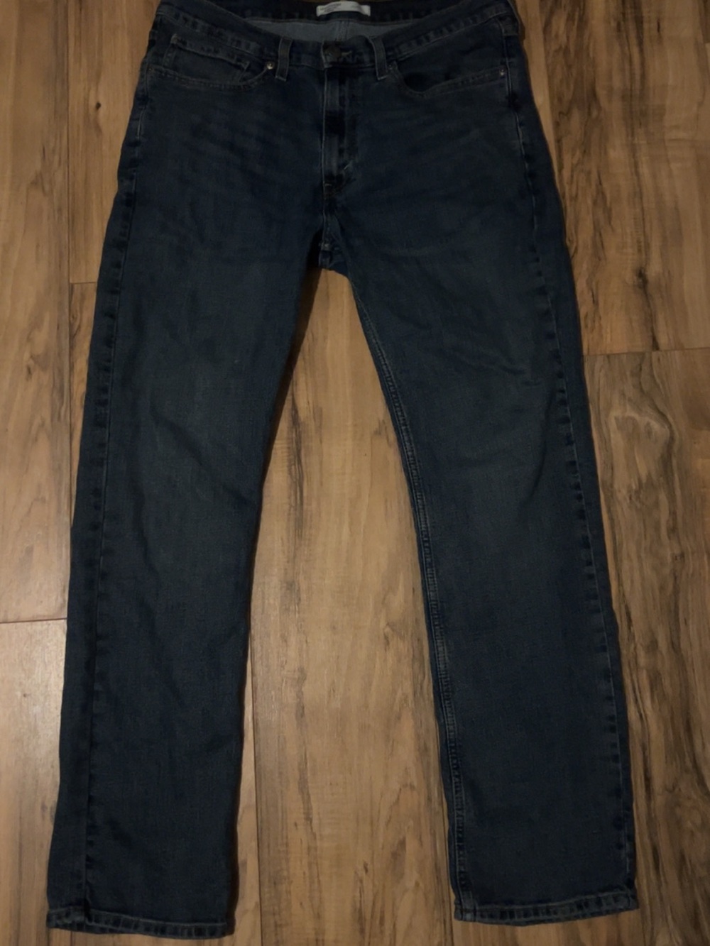 Levi's Men's Dark Blue Straight Jeans